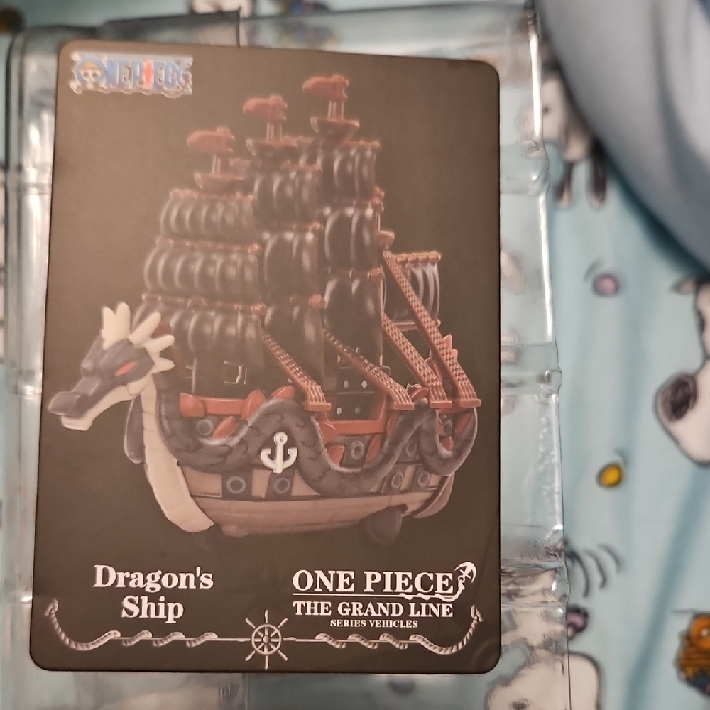 One Piece Dragon's Ship Grand Line Vehicle From Popmart